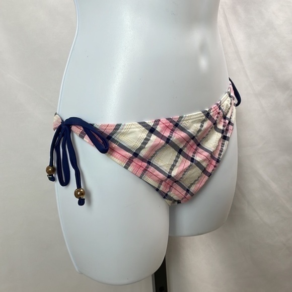 Ninety Nine Degrees Blue and Pink Pad Bikini,Size Large - Picture 9 of 12